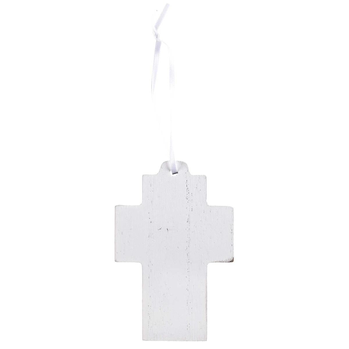 Ornament Cross Pink For This Child by Dicksons, product view 2
