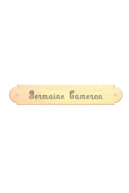 Brass Memorial Plates
