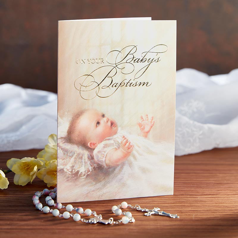 On Your Baby's Baptism - Baptism Card
