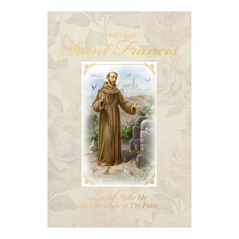 Prayer of Saint Francis Card