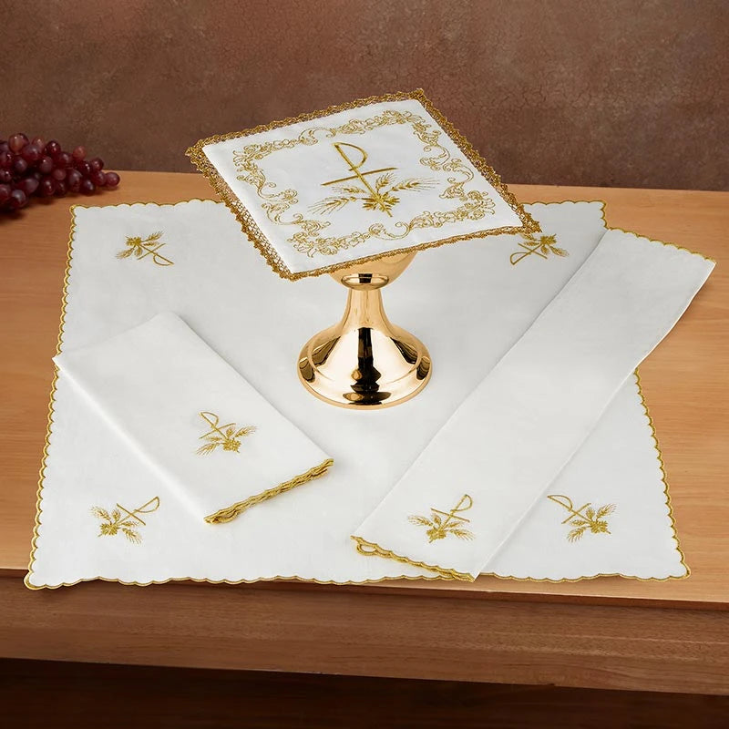 Chi Rho Altar Gift Set - 100% Cotton by Christian Brands, product view 7