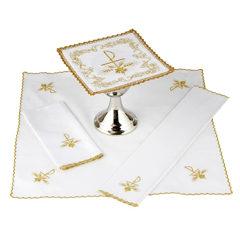 Chi Rho Altar Gift Set - 100% Cotton by Christian Brands, product view 6