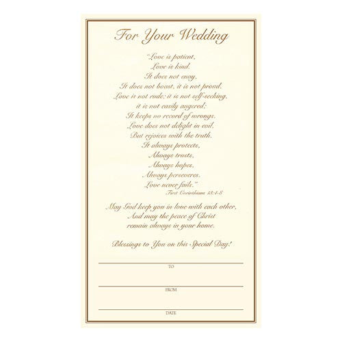 Tomaso Wedding Boxed Cross