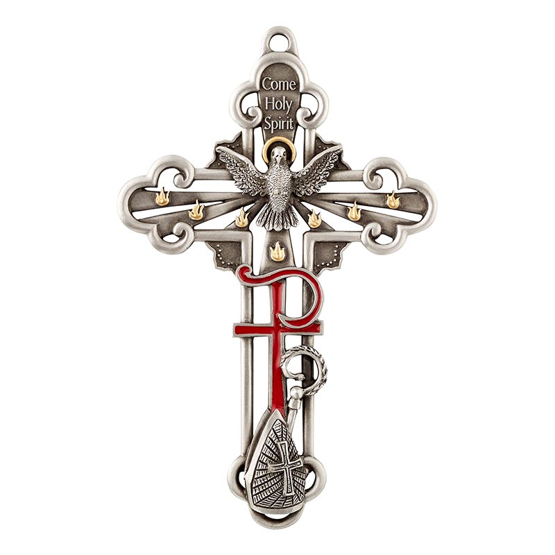 Confirmation Gift Cross - Come, Holy Spirit by Christian Brands