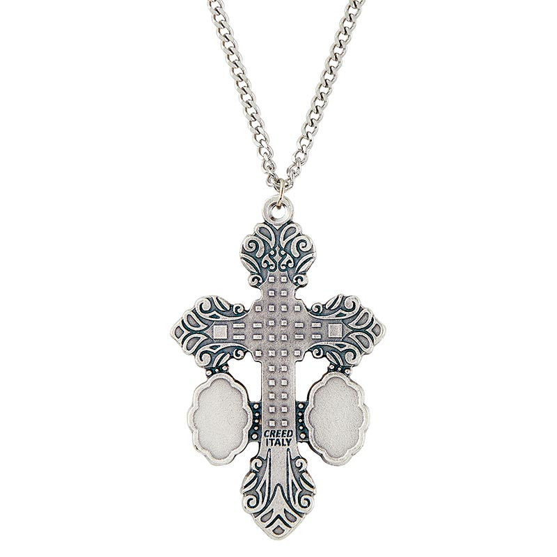 Saint Benedict Dual Medal Crucifix Pendant