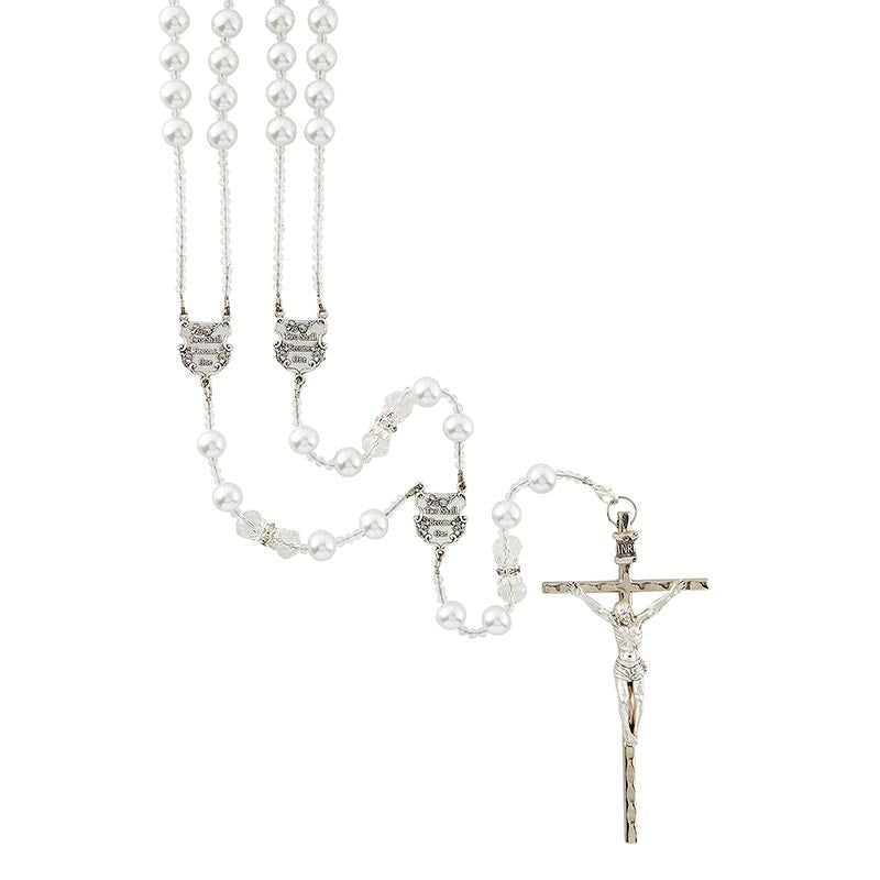 Pearl Lasso Wedding Rosary