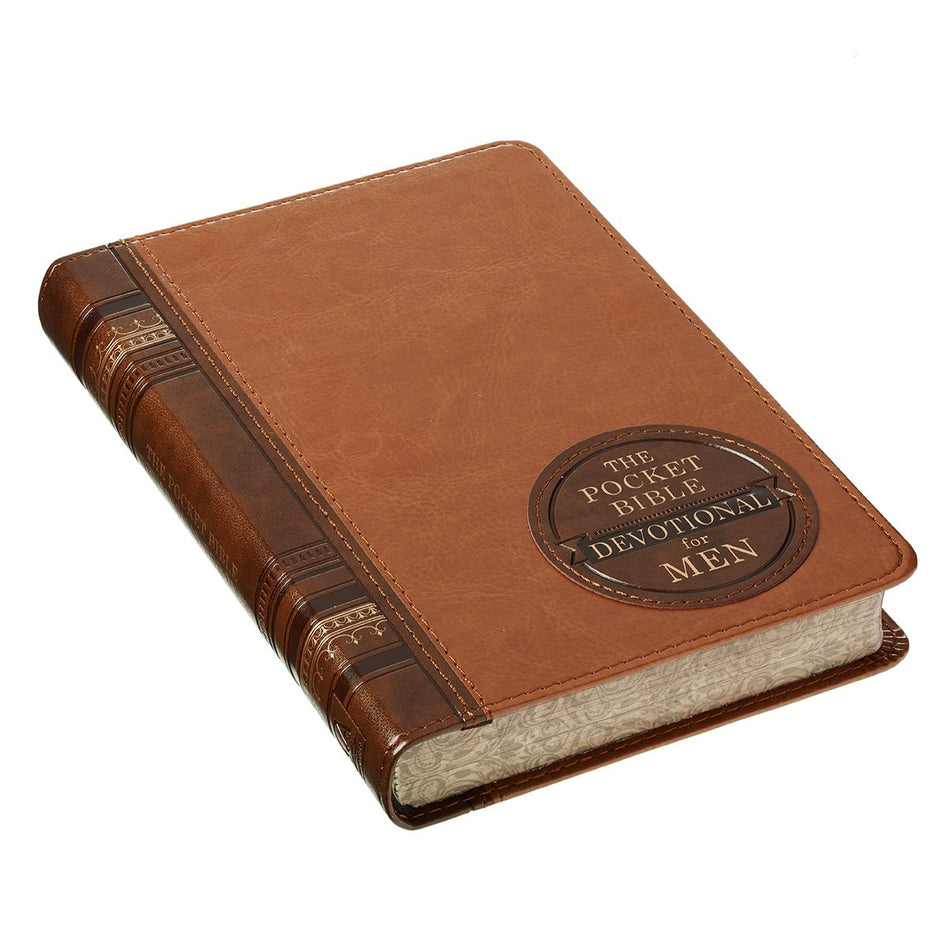 The Pocket Bible Devotional for Men by Christian Art Gifts, product view 2