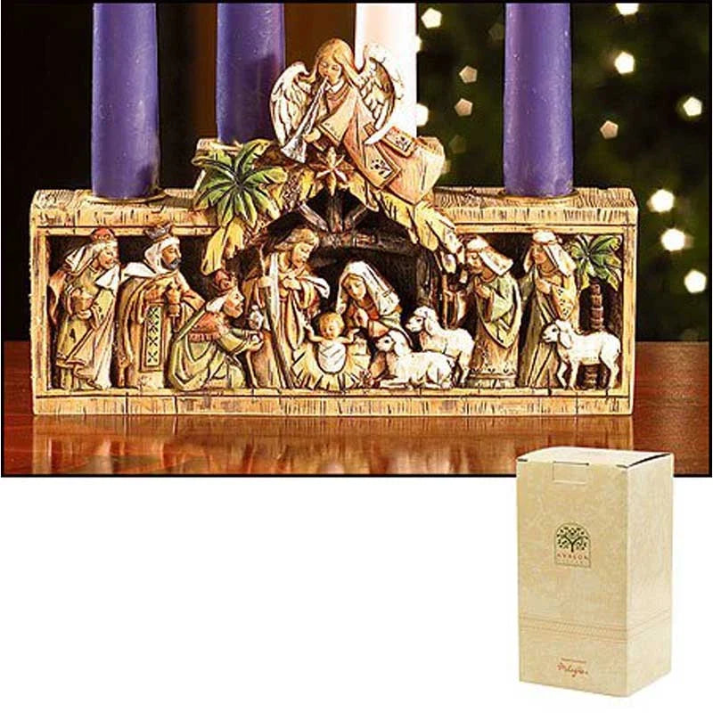 Nativity Candleholder by Christian Brands
