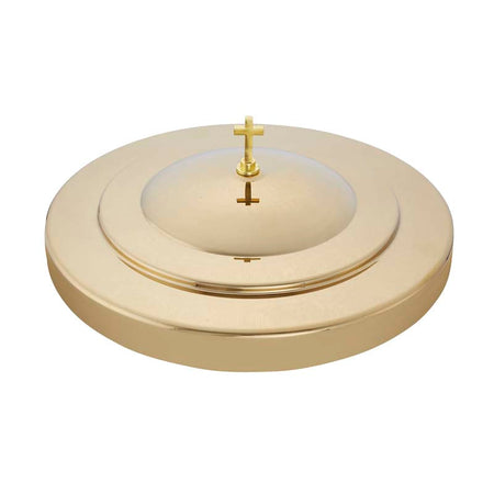 High Polish Communion Tray Cover-Stainless Steel OR Brass Finish by Christian Brands