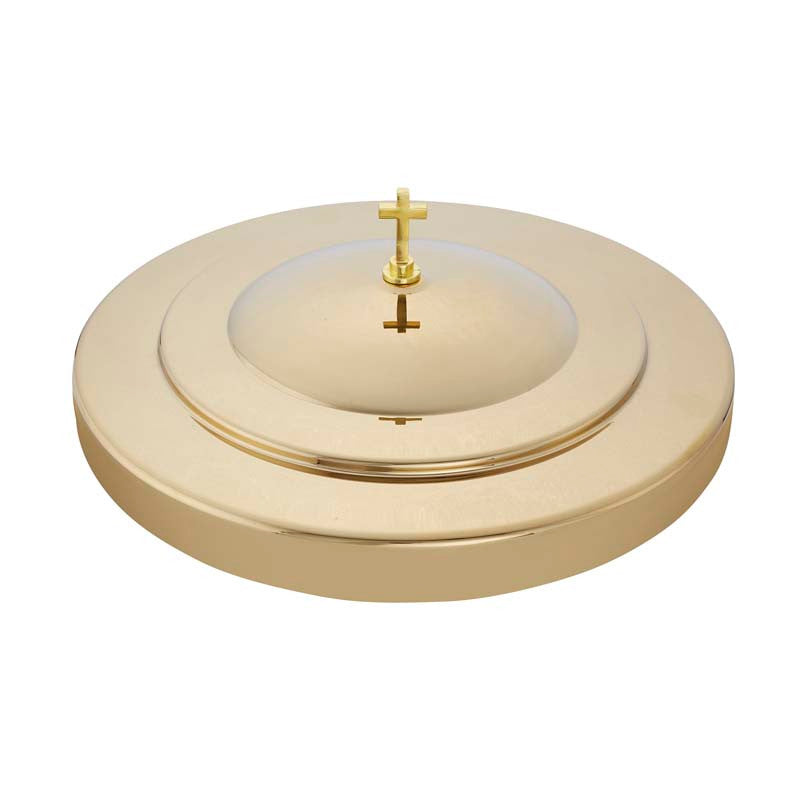 Communion Tray Cover - Brass Finish
