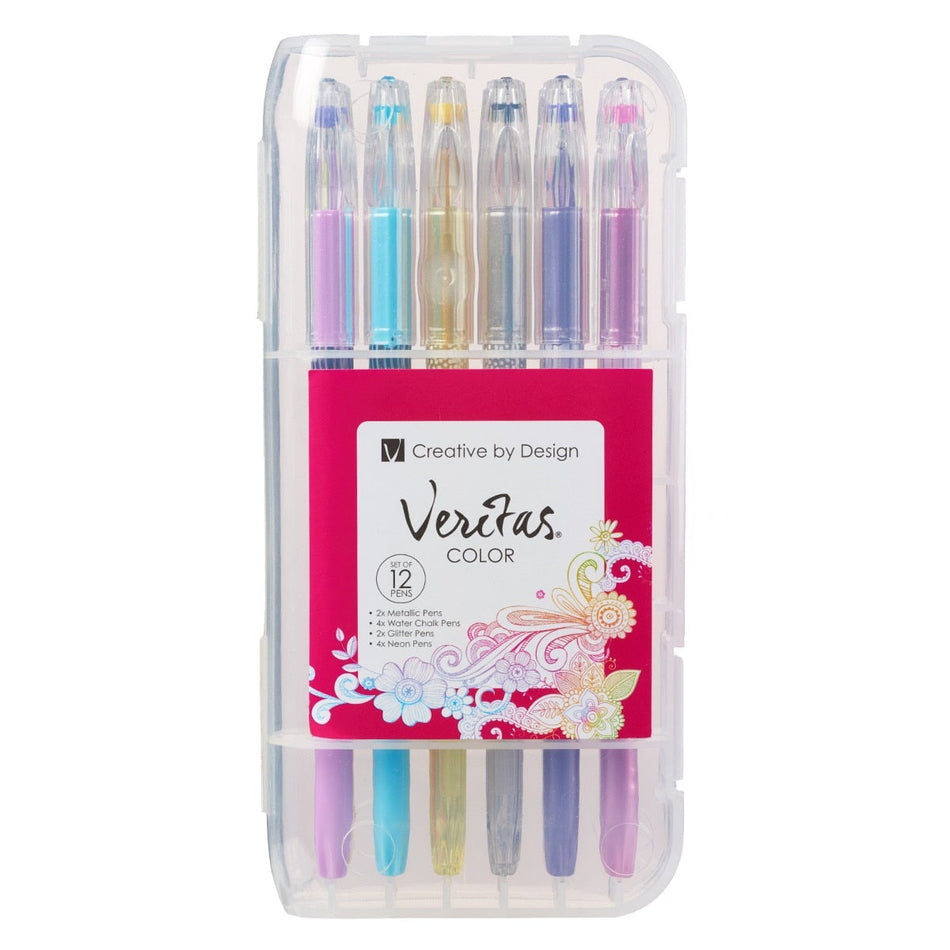 Assorted Gel Pen Set - 12 pc by Christian Art Gifts