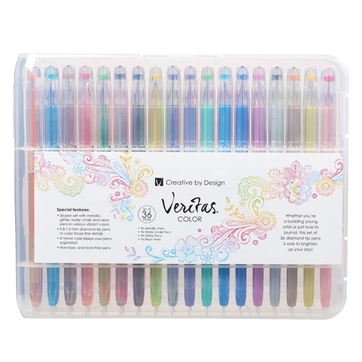 Assorted Gel Pen Set - 36 pc by Christian Art Gifts