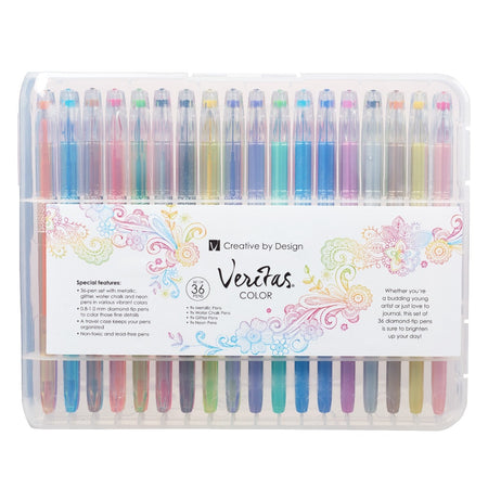 Assorted Gel Pen Set - 36 pc by Christian Art Gifts