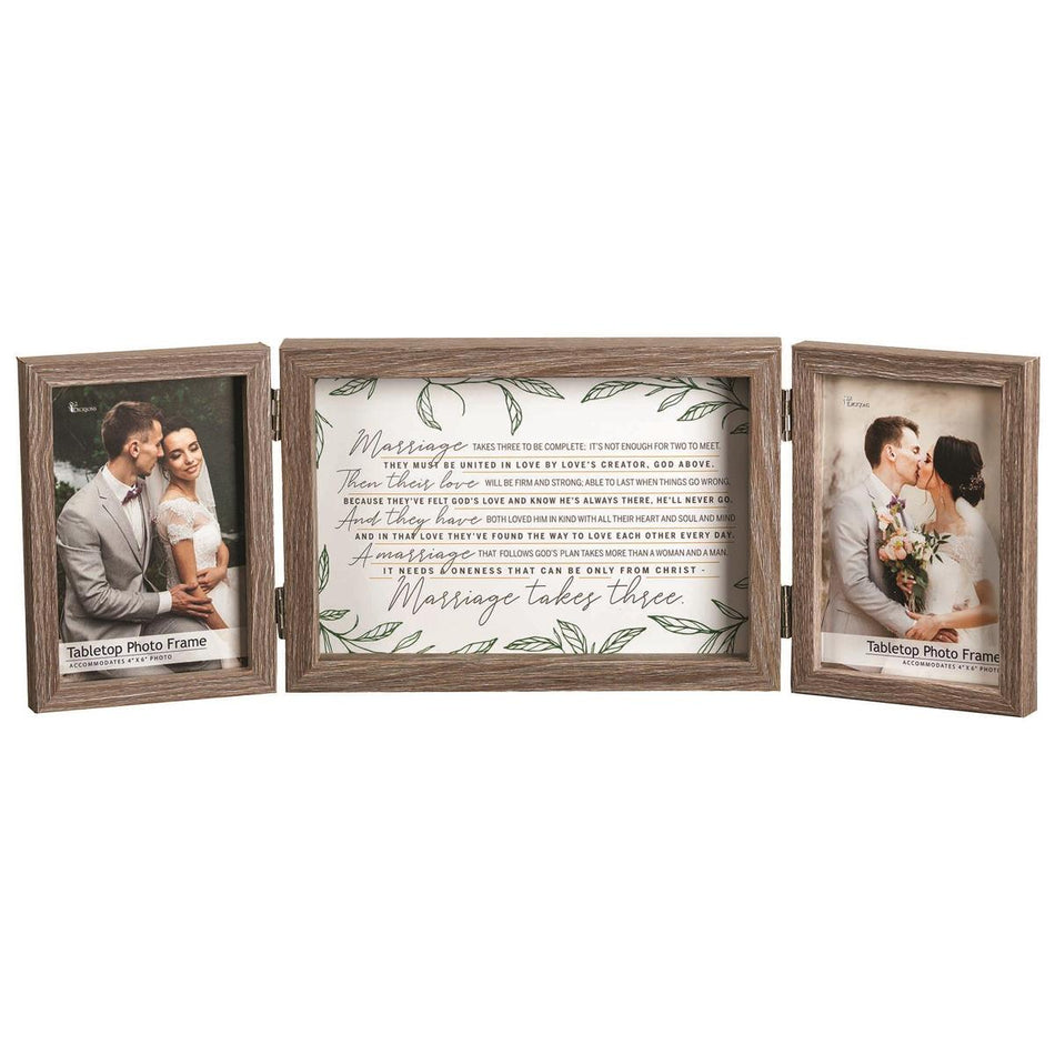 Triple PhotoFrame Marriage Takes 3 by Dicksons