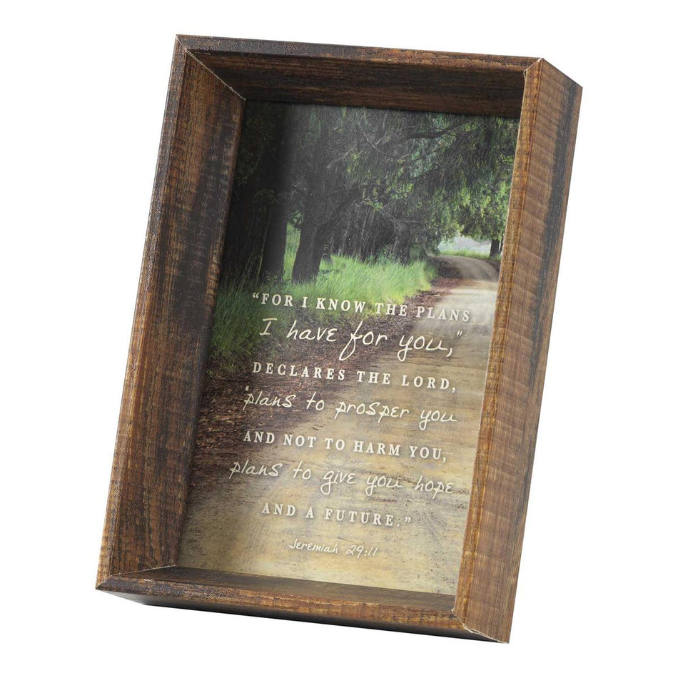 Tabletop Art For I Know Jer. 29:11 by Dicksons