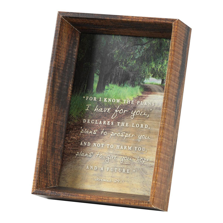 Tabletop Art For I Know Jer. 29:11 by Dicksons, product view 2