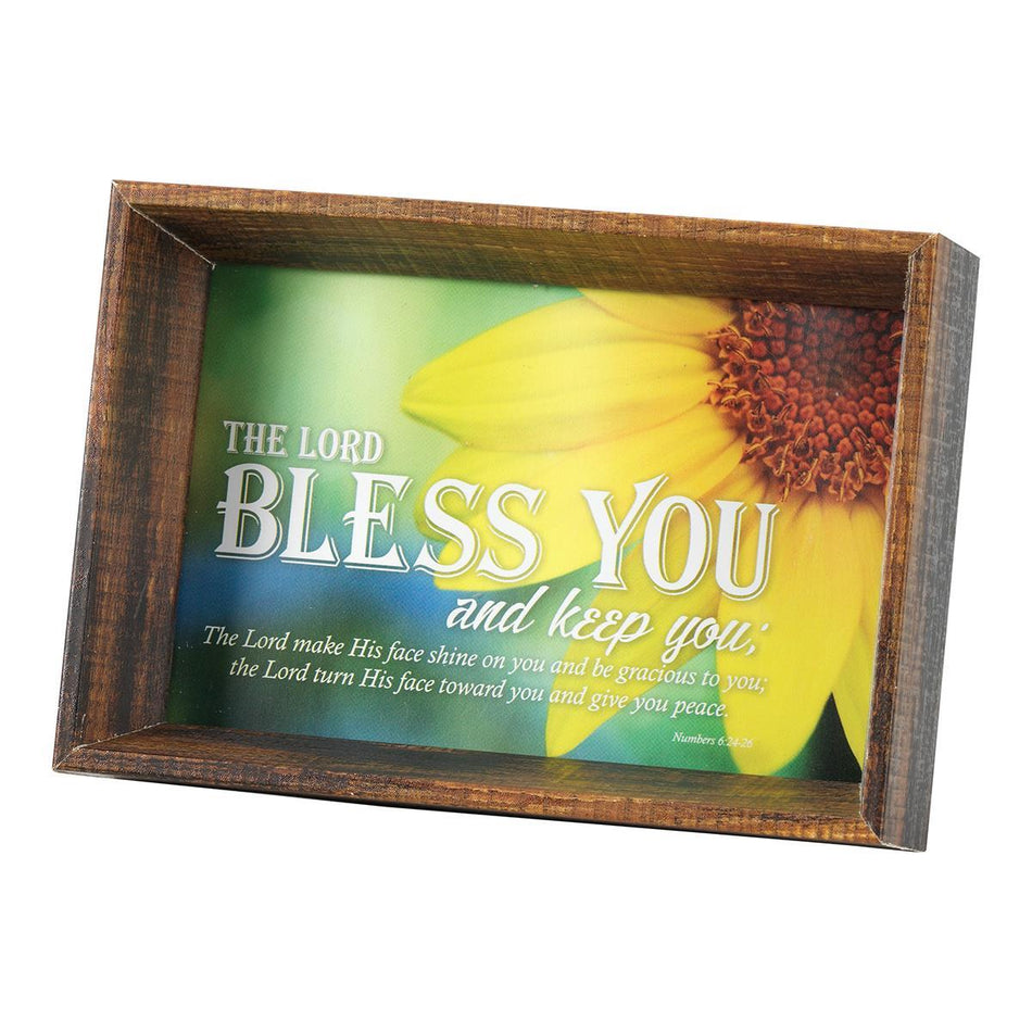 Tabletop Art Lord Bless Num. 6:24-26 by Dicksons, product view 2