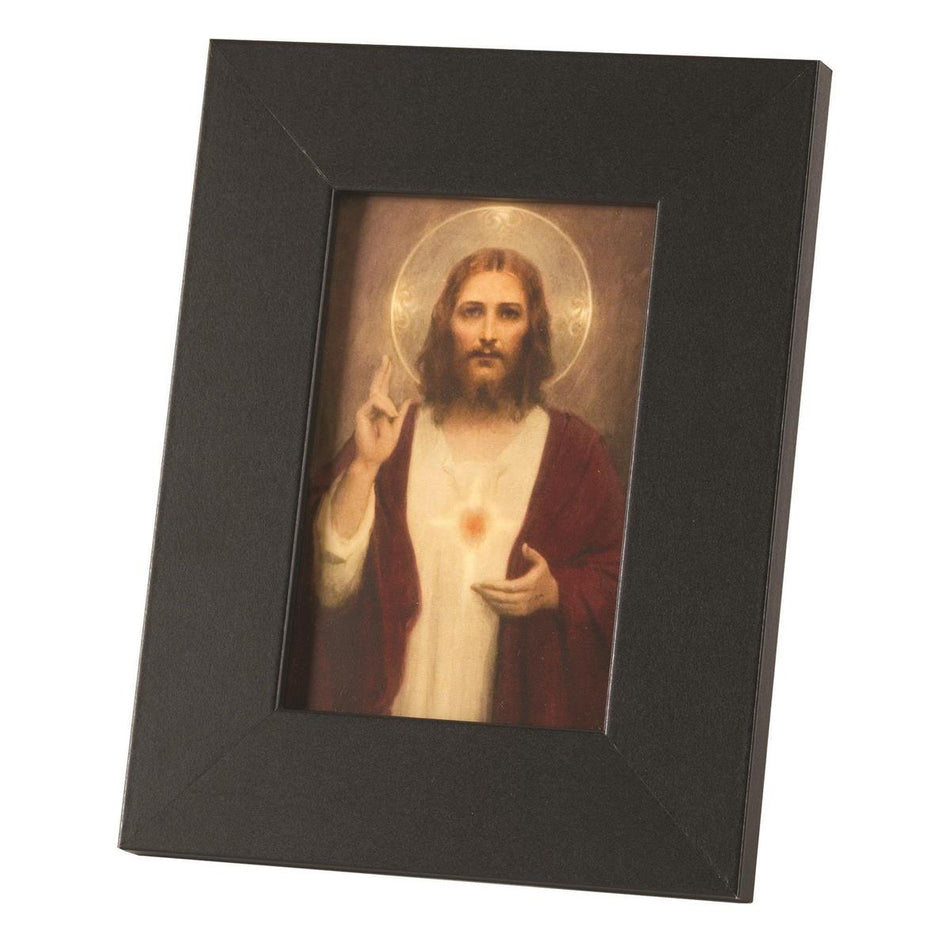 Photfrm Tabletop Sacred Heart Ps (v) 4X6 by Dicksons
