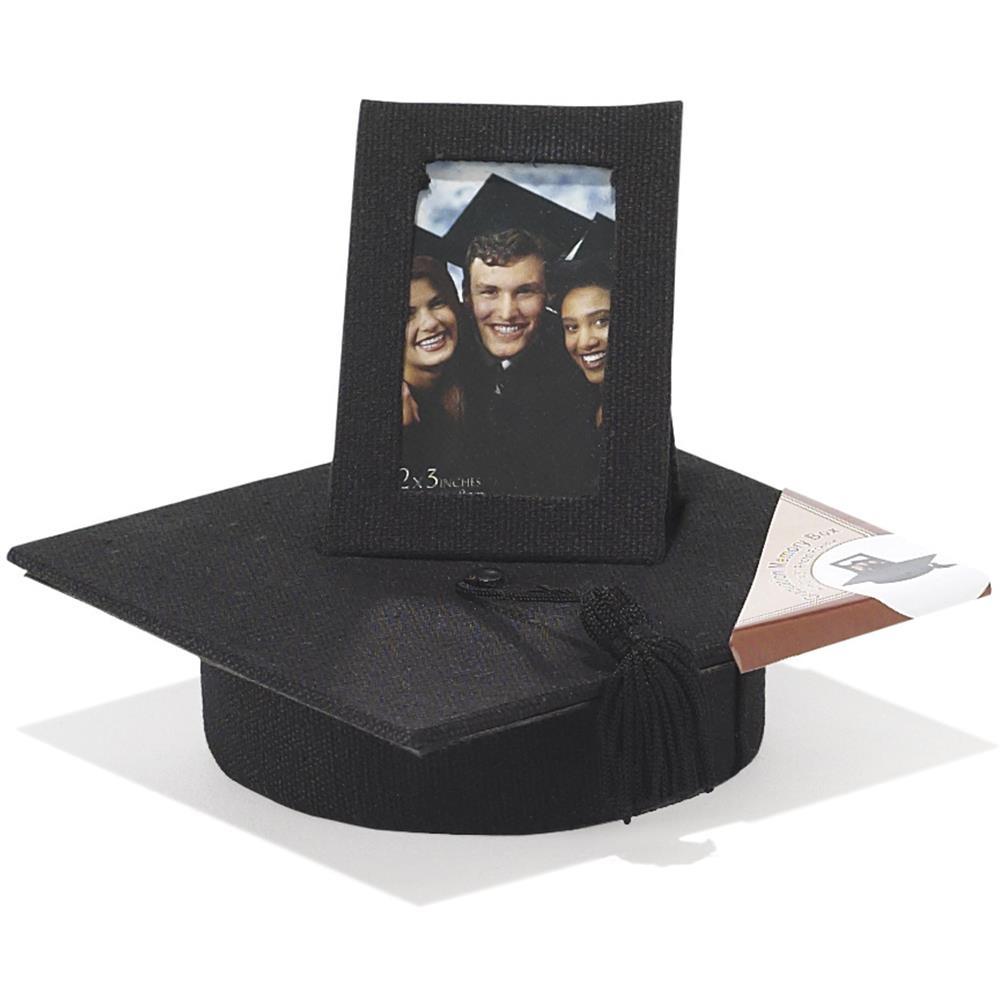Keepsake Box With Photo Frame Grad Cap by Dicksons