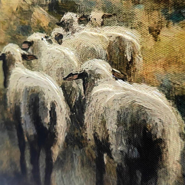 Premier Framed Canvas - Shepherd