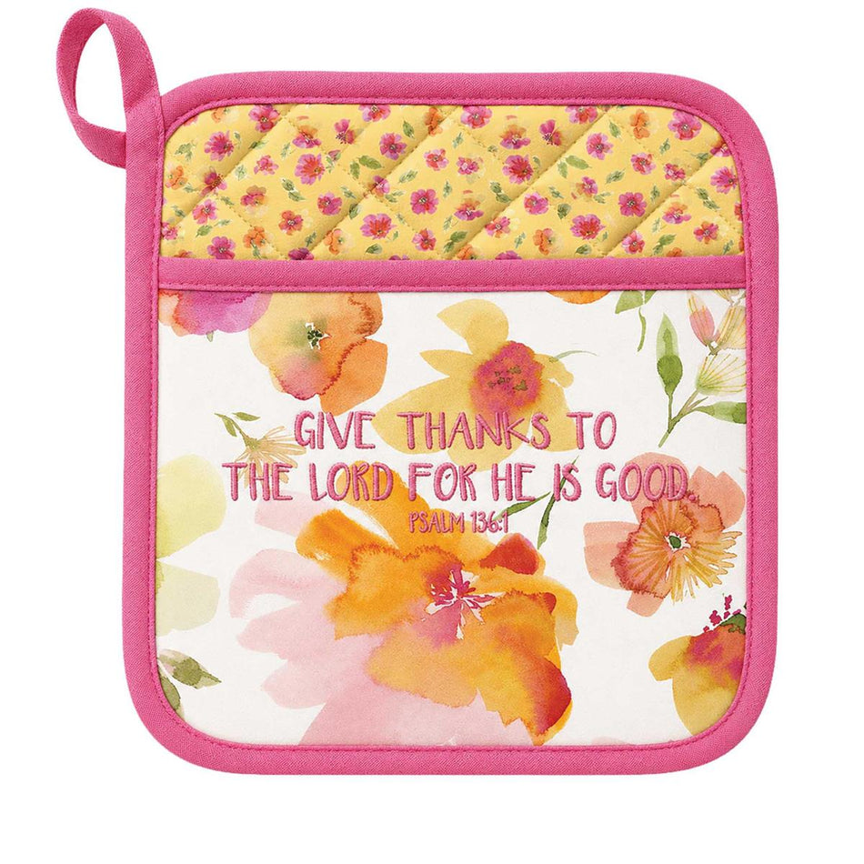 Potholder Give Thanks To The Lord by Dicksons