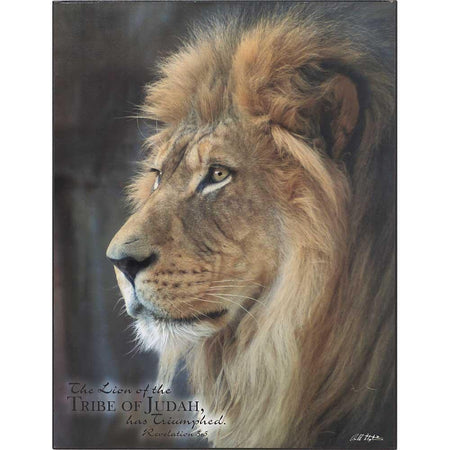 Plaque Wall Lion of Tribe Rev.5:5 Mdf10x13 by Dicksons