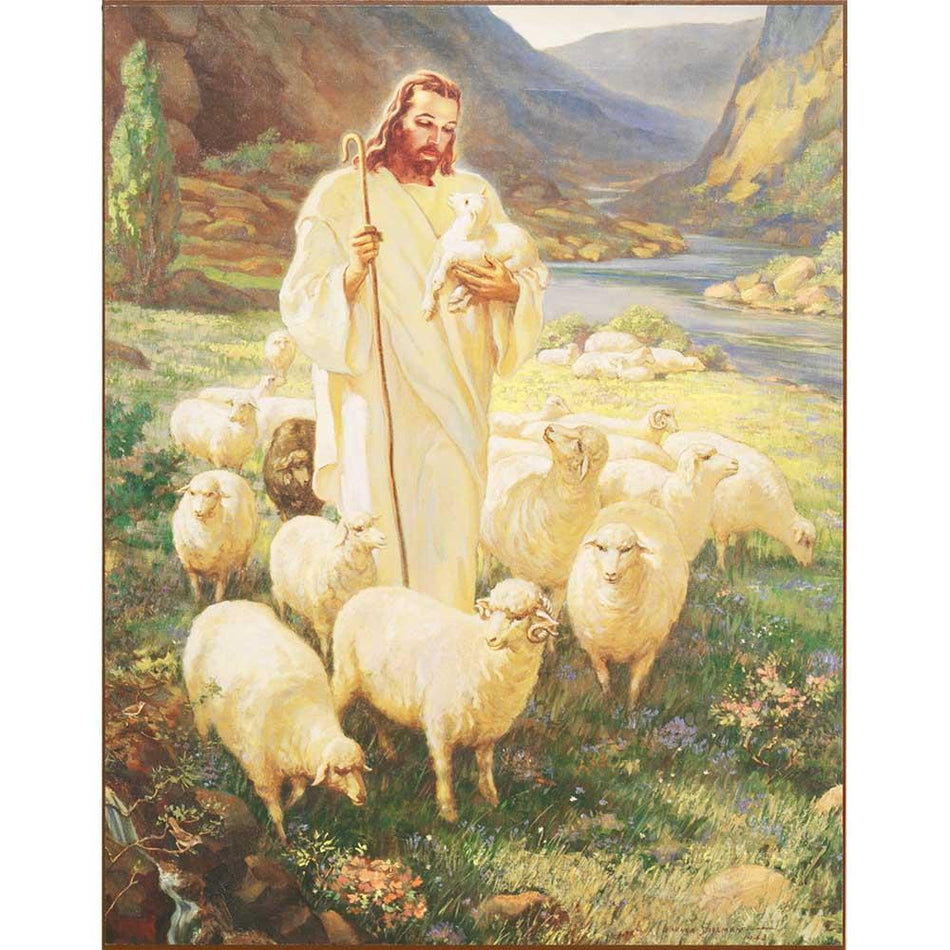 Plaque Wall the Good Shepherd MDF 11X14 by Dicksons