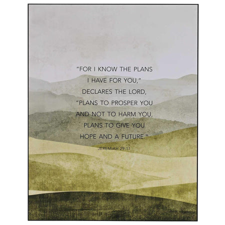 Wall Plaque For I Know The Plans by Dicksons, product view 2
