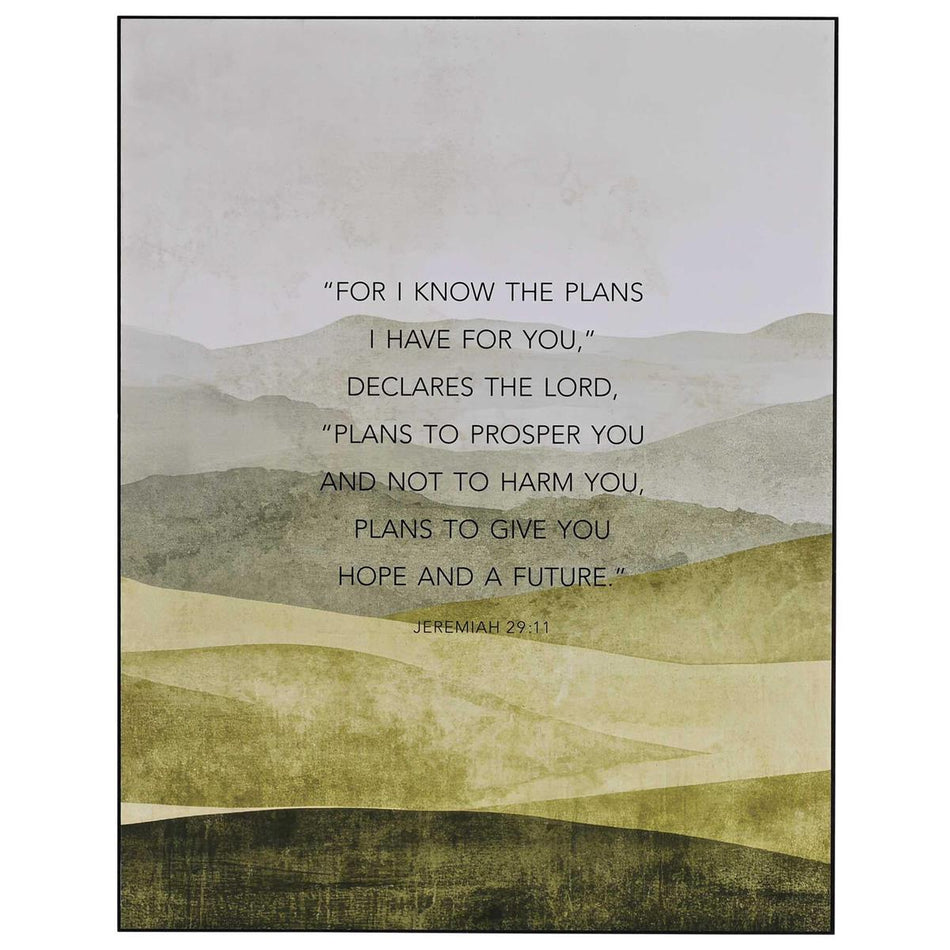 Wall Plaque For I Know The Plans by Dicksons, product view 2