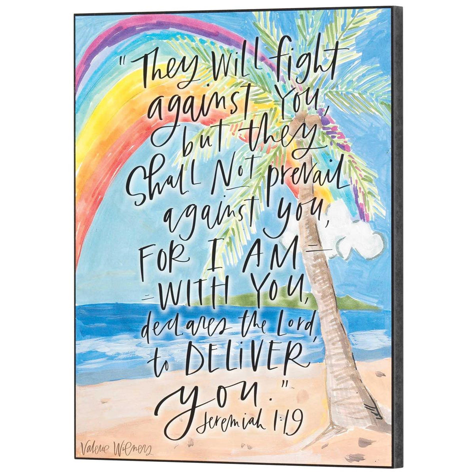 Wall Plaque They Will Fight by Dicksons