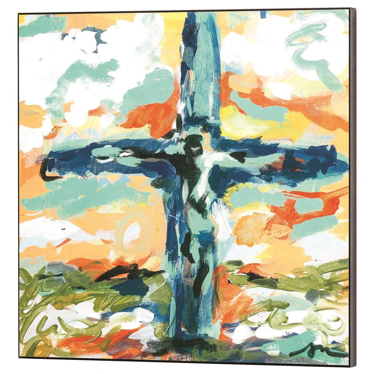 Plaque Wall Resurrection MDF 12X12 by Dicksons
