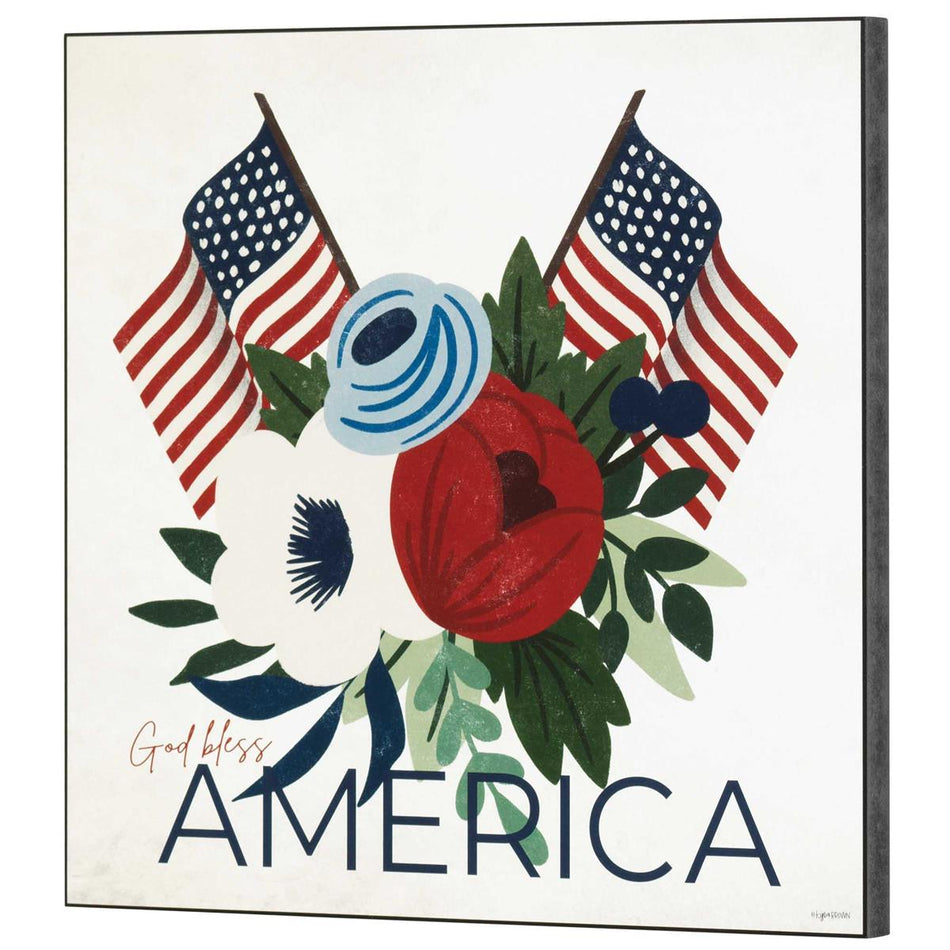 Wall Plaque God Bless America by Dicksons