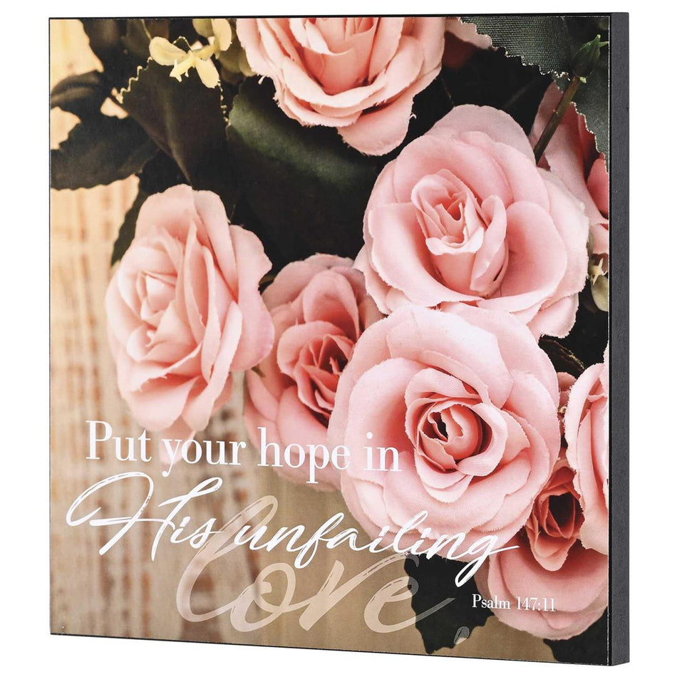 Wall Plaque His Unfailing Love by Dicksons