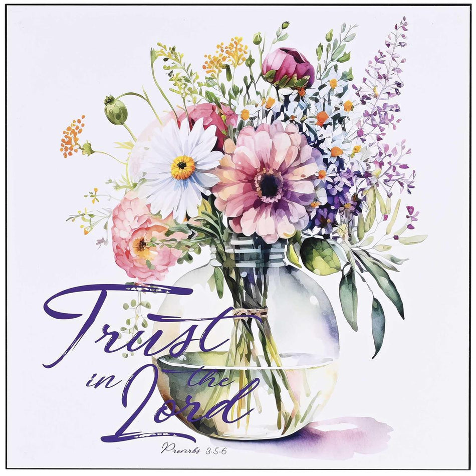 Wall Plaque Trust In The Lord by Dicksons, product view 2