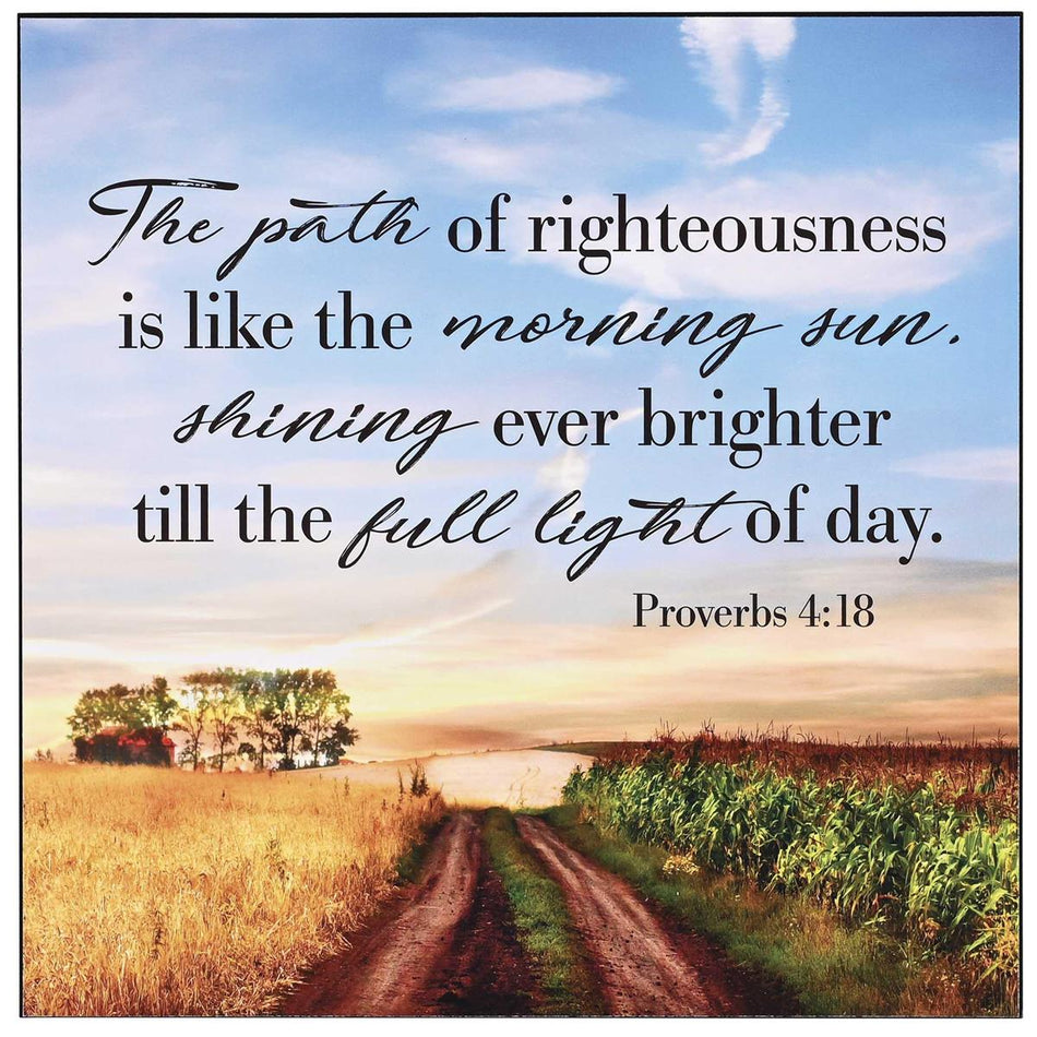 Wall Plaque The Path Of Righteousness by Dicksons, product view 2