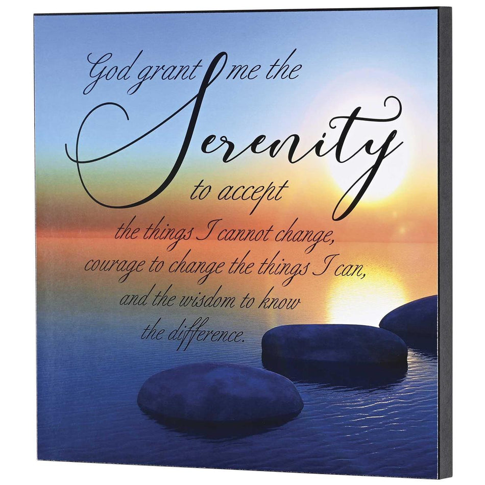 Wall Plaque Serenity Prayer 12x12 by Dicksons