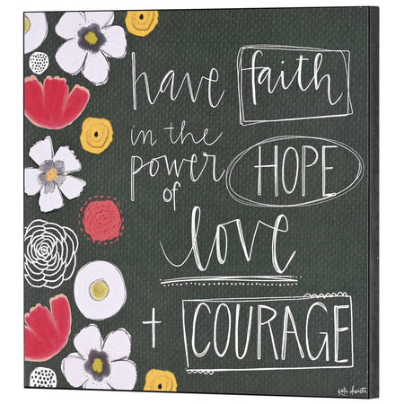 Wall Plaque Have Faith In Power by Dicksons