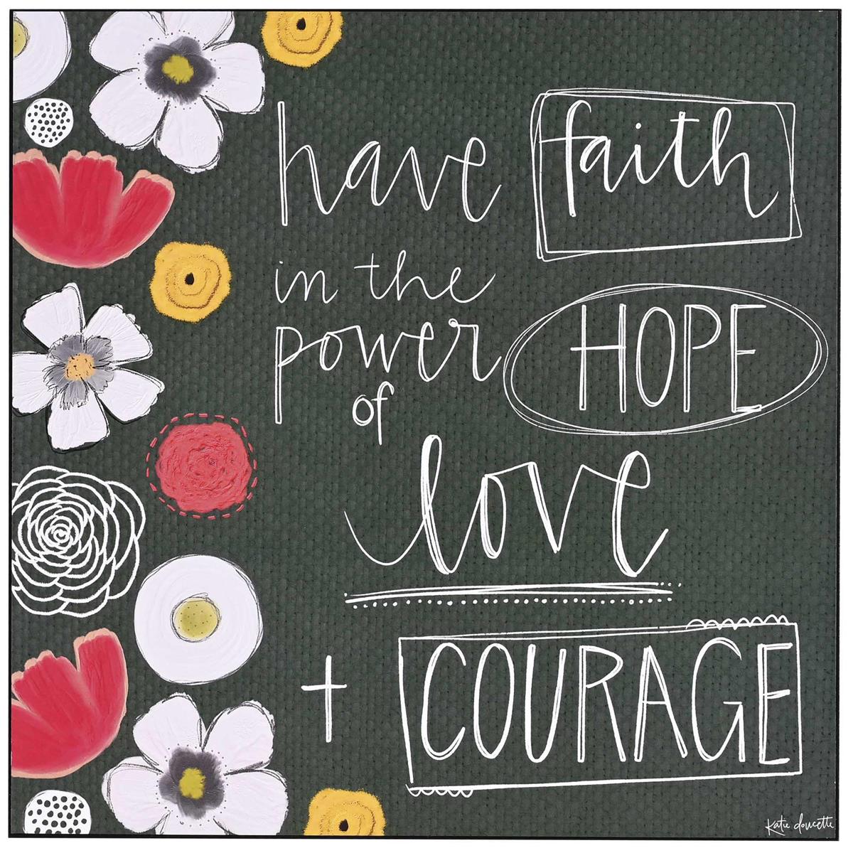 Wall Plaque Have Faith In Power by Dicksons, product view 2