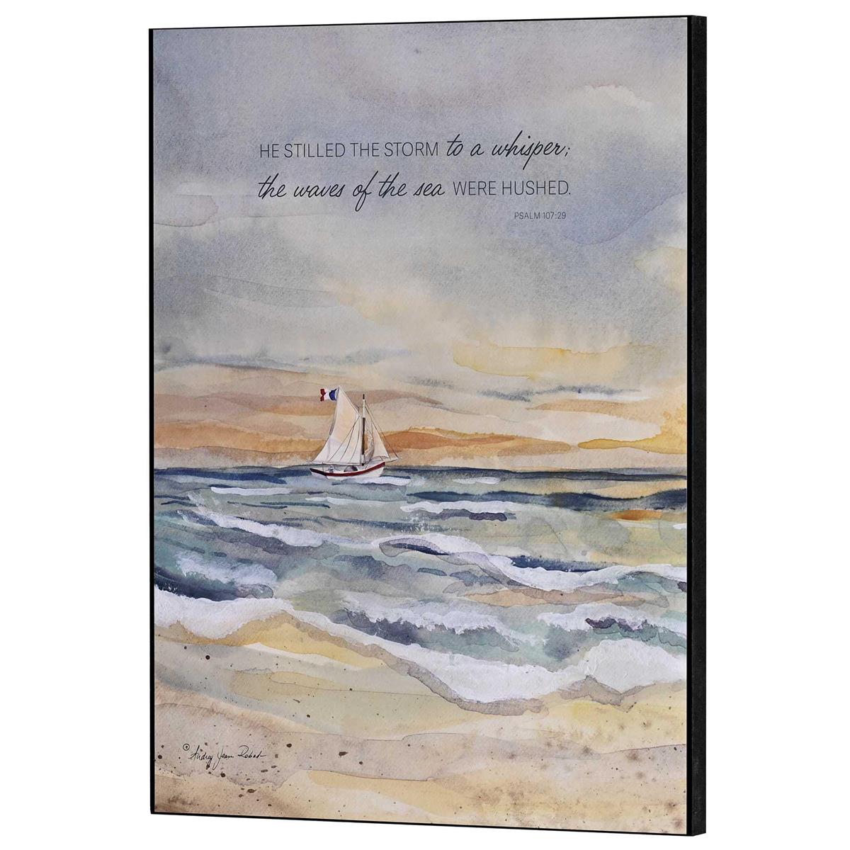 Wall Plaque He Stilled The Storm by Dicksons