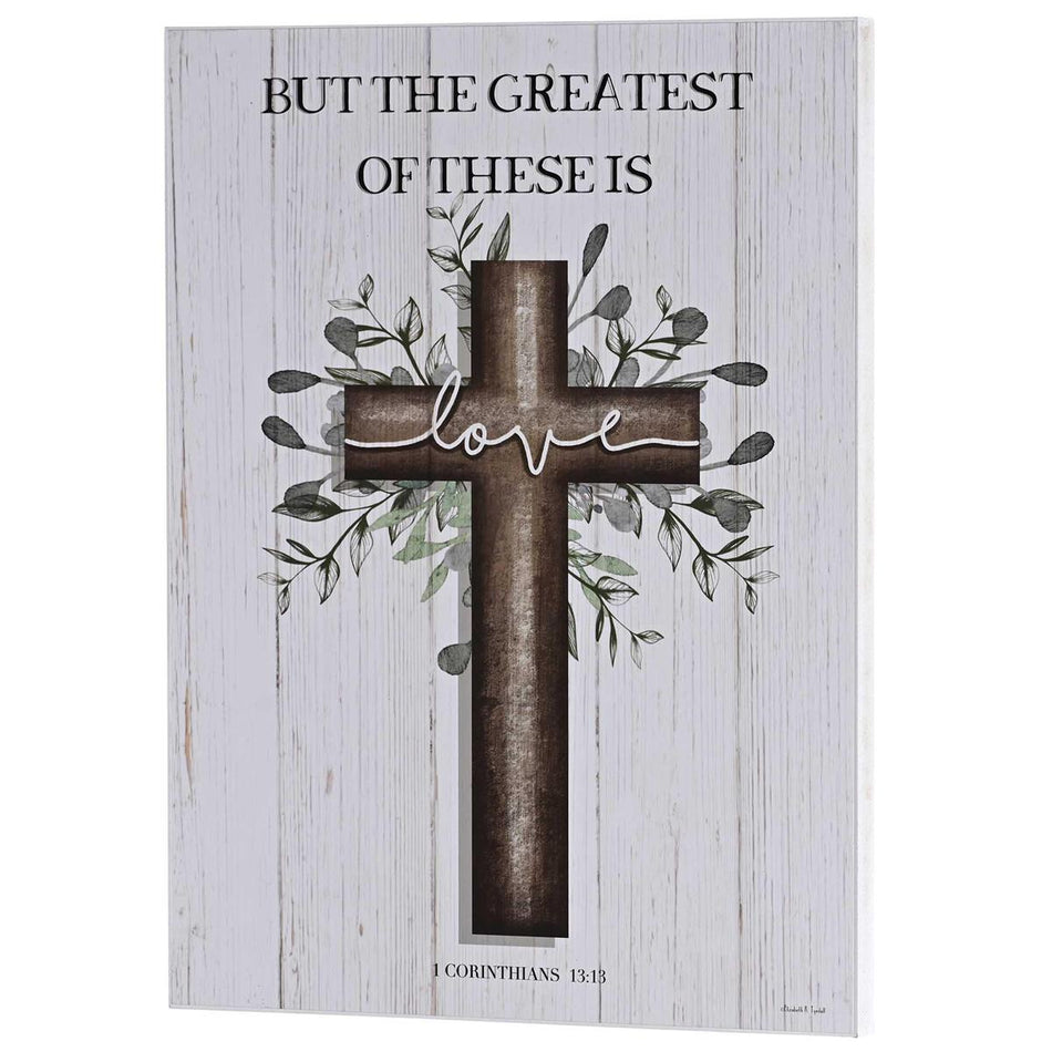 Wall Plaque But The Greatest Of These by Dicksons