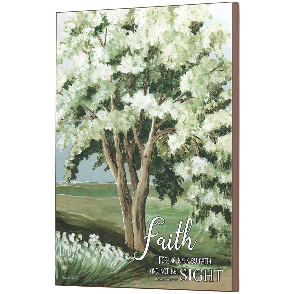 Wall Plaque Faith For We Walk by Dicksons