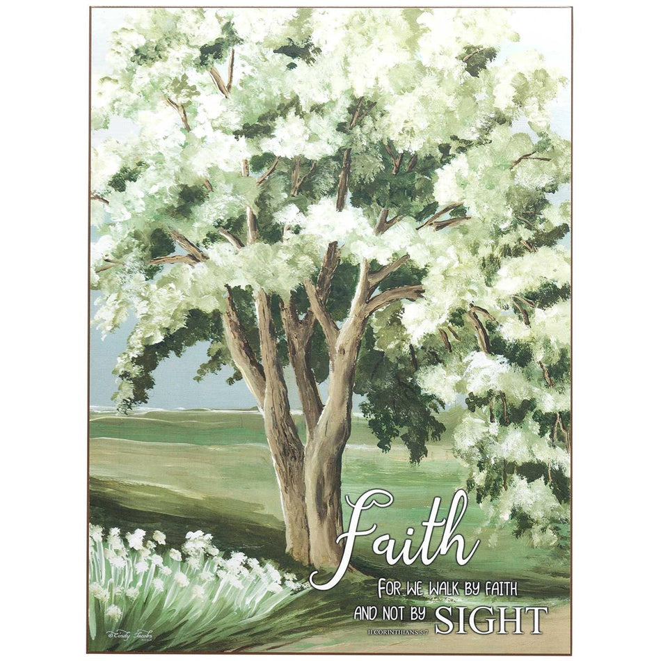 Wall Plaque Faith For We Walk by Dicksons, product view 2