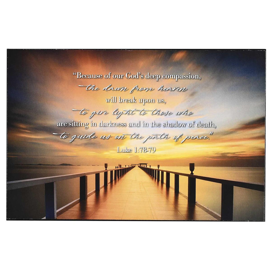 Wall Plaque Gods Deep Compassion by Dicksons, product view 2