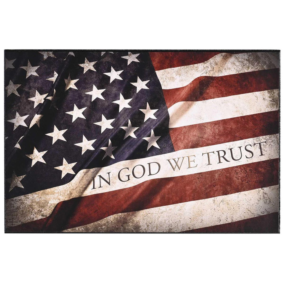 Wall Plaque In God We Trust 12x8 by Dicksons, product view 2