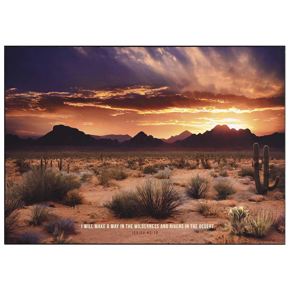 Wall Plaque I Will Make A Way 14x10 by Dicksons, product view 2