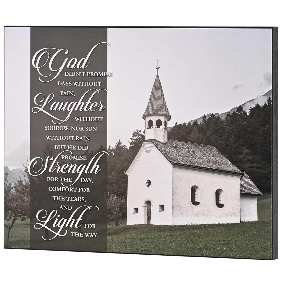 Wall Plaque God Did Not Promise by Dicksons