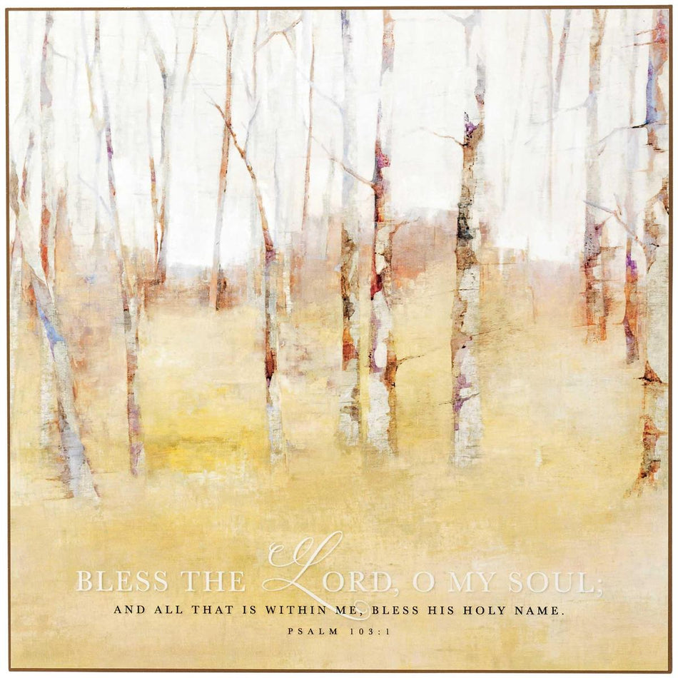 Wall Plaque Bless The Lord Ps. 103:1 by Dicksons, product view 2