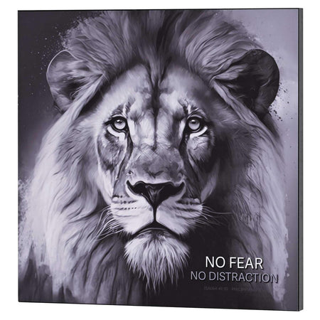 Wall Plaque No Fear No Distraction 15x15 by Dicksons