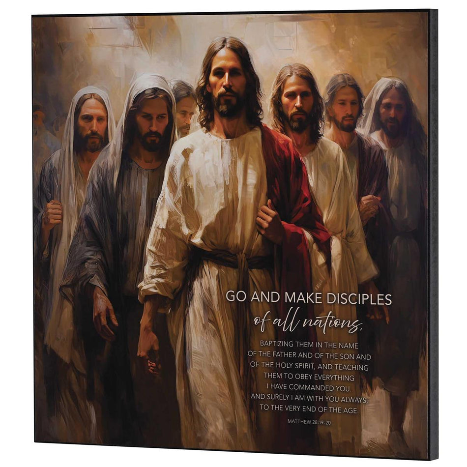 Wall Plaque Go And Make Disciples by Dicksons