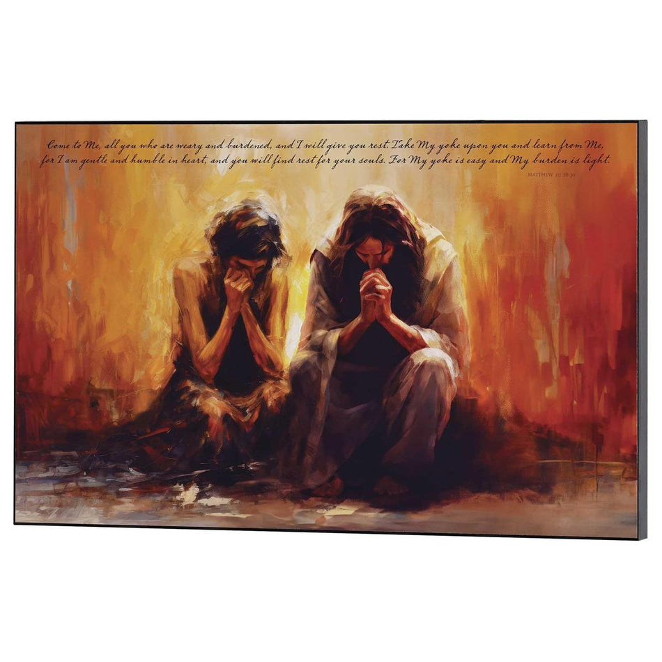 Wall Plaque Come To Me Matthew 11:28-30 by Dicksons